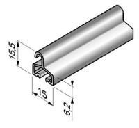 ALUTECH ES/77: Профиль концевой ES/77 (цв. 122) фотография
