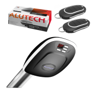 Комплект электропривода ALUTECH LG-500 для гаражных секционных ворот высотой до 2,7м. - цепная рейка фотография