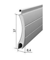 ALUTECH AR/377N: Профиль роллетный роликовой прокатки AR/377N (цв. 107) фотография