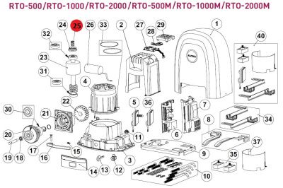 ALUTECH RTO.25-1000-F: Пружина RTO-1000/RTO-2000 фотография