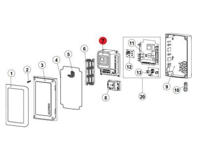 ALUTECH CUAM.07-C: Корпус для блока управления приводом распашных ворот CU-AM фотография