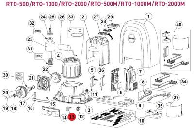 ALUTECH RTO.13-F: Ключ замка разблокировки фотография